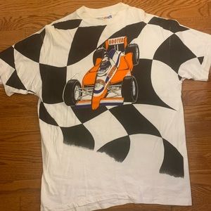 Vintage hooters x f1 t shirt - Hanes logo men’s large